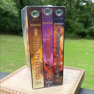Epic Fantasy Book Set with Vibrant Cover Art